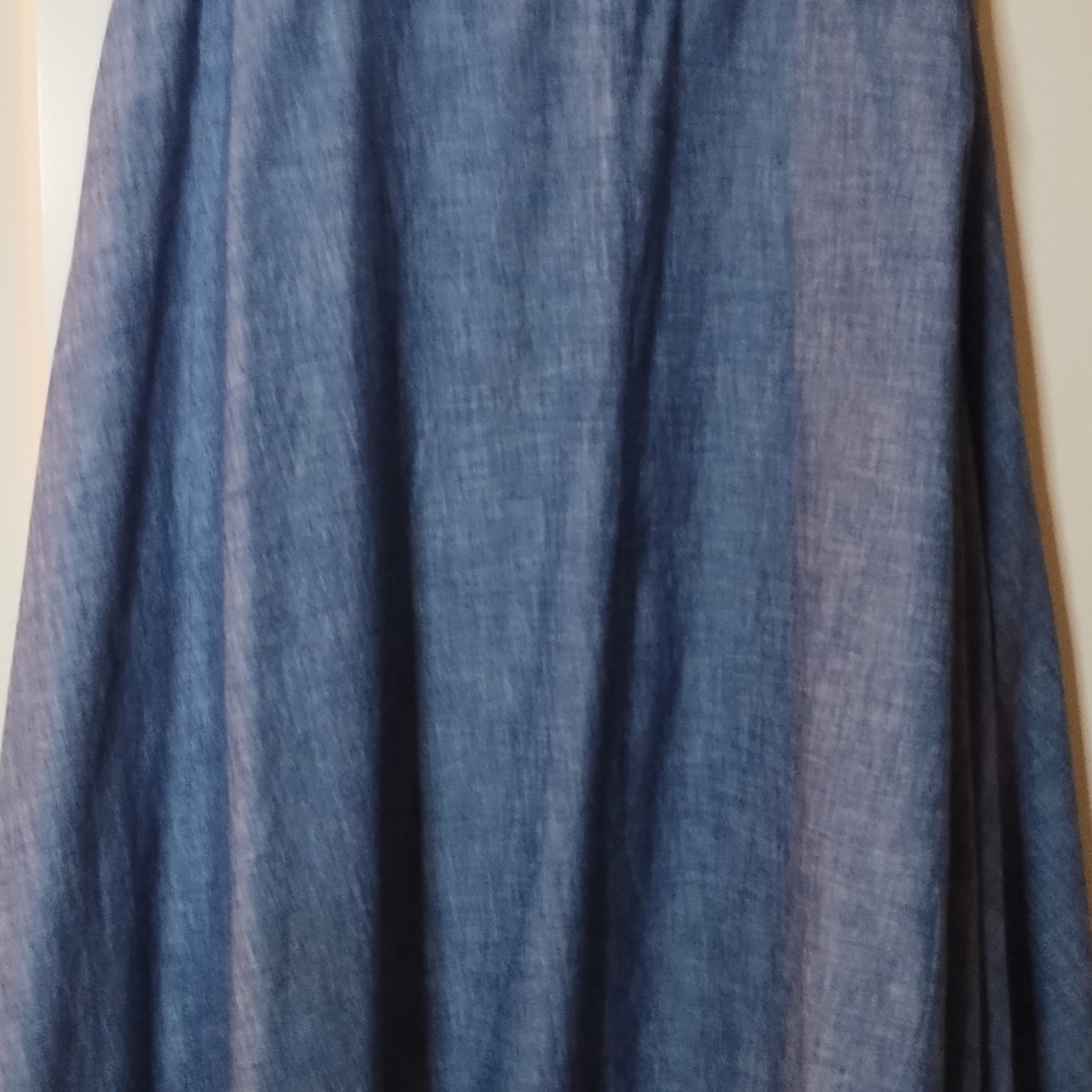 American Woman Demin A Line Skirt